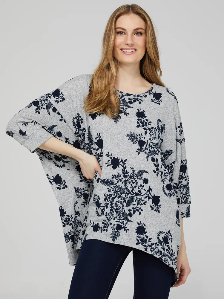 Brushed Dolman Sleeve Top