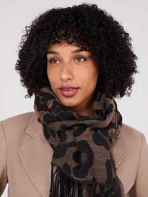 Leopard Print Scarf