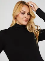 Long Sleeve Turtleneck Top, /