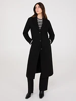 Single-Breasted Maxi Coat