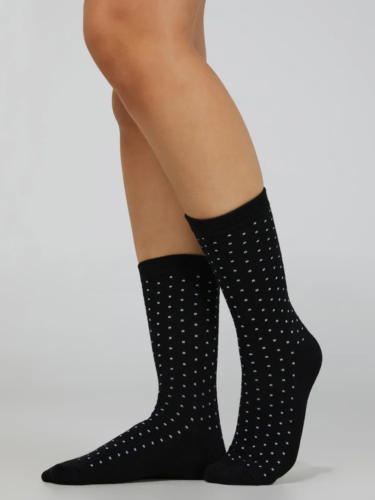 Mini Polka Dot Crew Socks