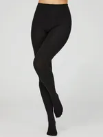 Fleece Tights, Black /