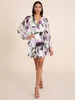 Fit & Flare Floral Mini Dress