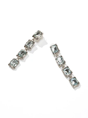 Boucle d'oreille en forme de goutte d'eau