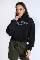 Sweat-shirt à quart de zip