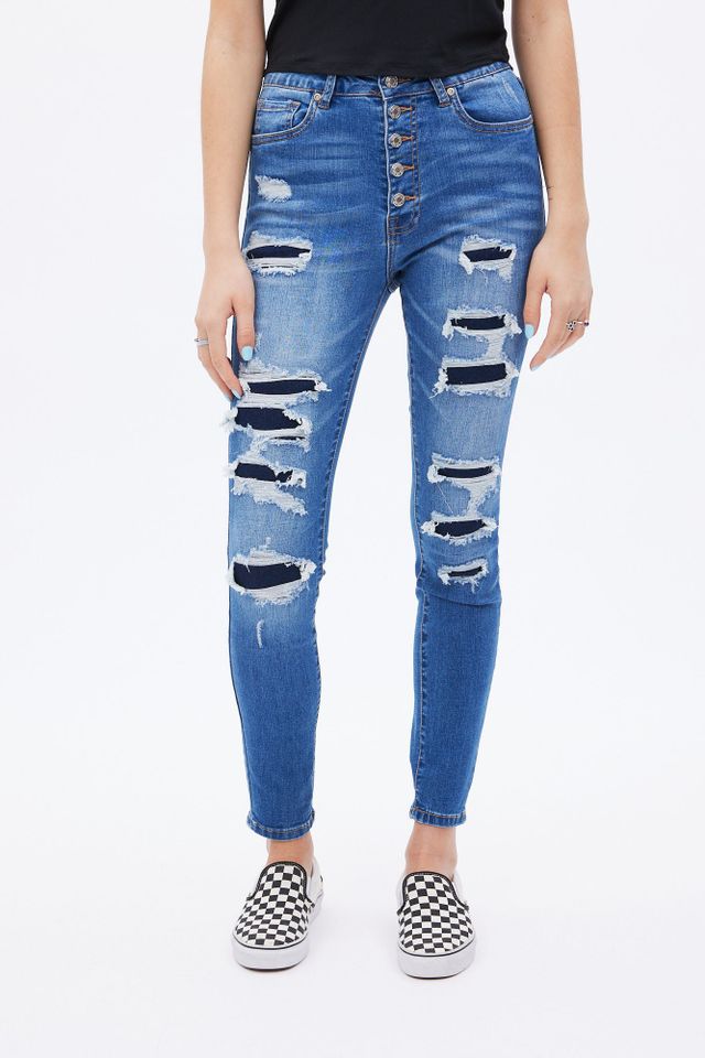 soft denim jeggings