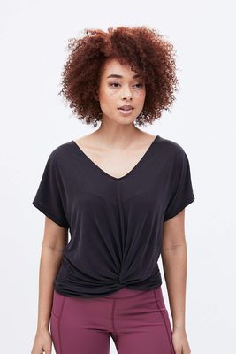 Sandwash Twist Front Top