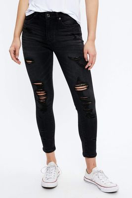 Seriously Stretchy High Rise Curvy Ankle Jegging