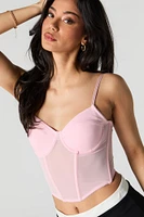 Camisole corset en filet