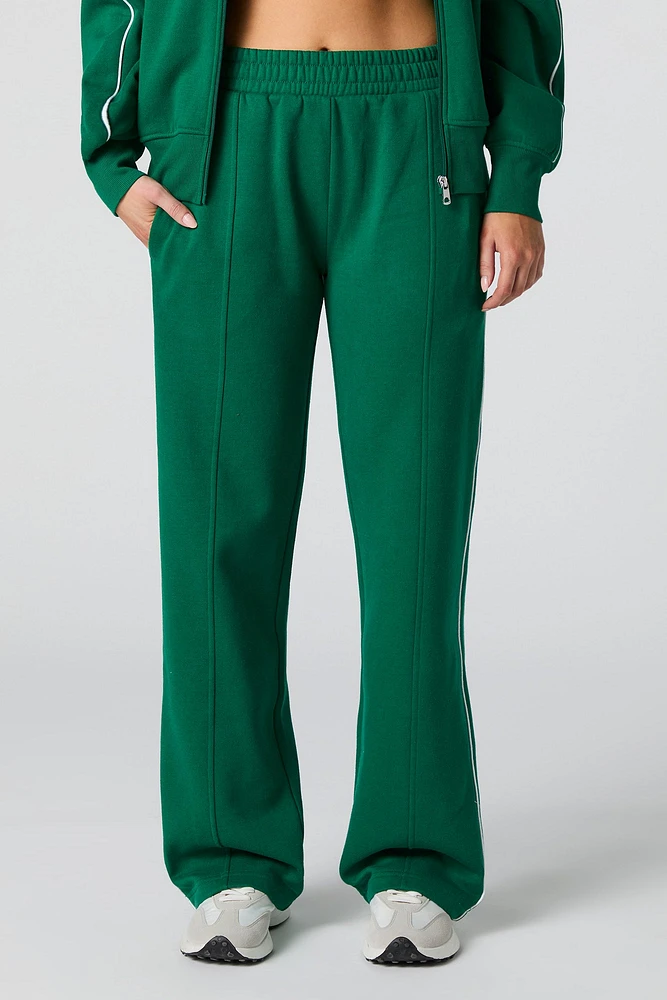 Pantalon d'entraînement Active en molleton avec motif brodé LA