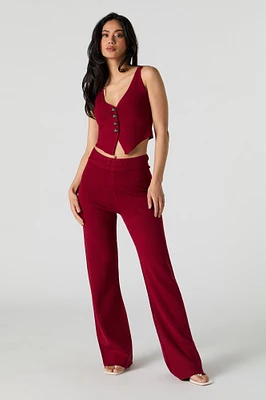 Knit Wide Leg Pant