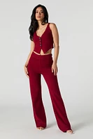 Knit Wide Leg Pant