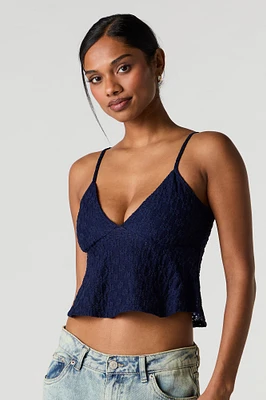 Camisole de style nuisette en dentelle