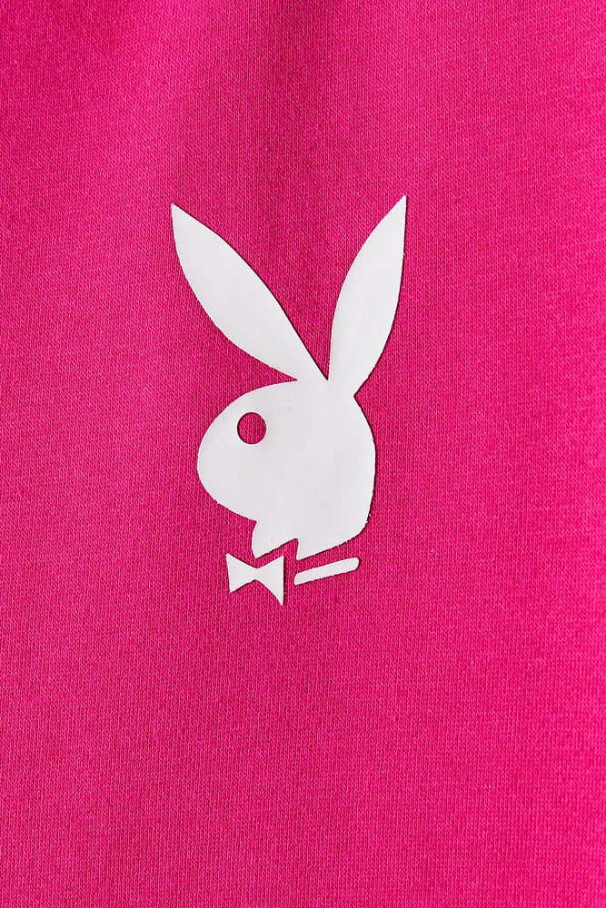 Chandail en molleton surdimensionné à imprimé Playboy