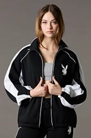 Jacket à blocs de couleurs imprimé Playboy