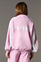 Jacket à blocs de couleurs imprimé Playboy