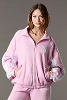 Jacket à blocs de couleurs imprimé Playboy