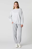 Oversized Fleece Sweatshirt