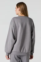 Oversized Fleece Sweatshirt