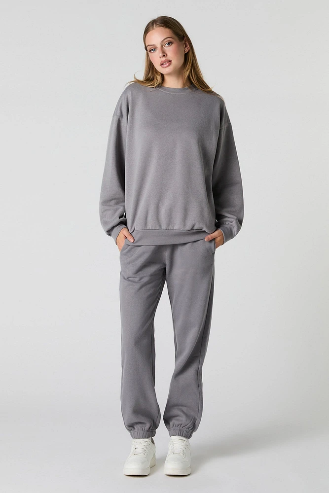 Oversized Fleece Sweatshirt