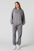 Oversized Fleece Sweatshirt