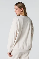 Oversized Fleece Sweatshirt