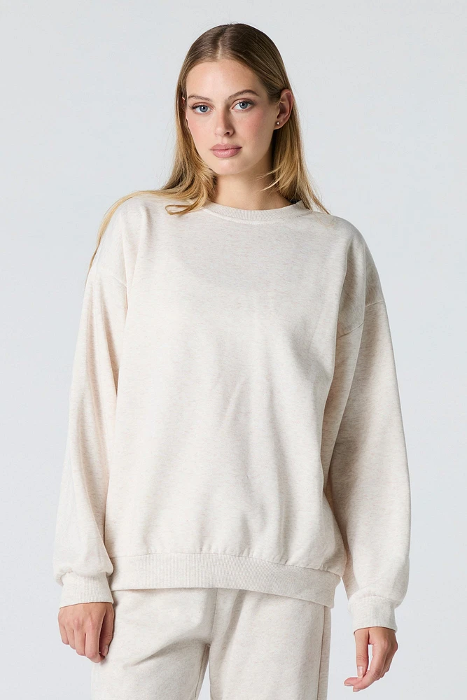 Oversized Fleece Sweatshirt
