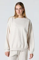 Oversized Fleece Sweatshirt