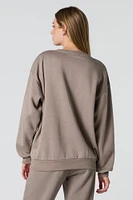 Oversized Fleece Sweatshirt