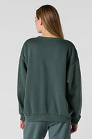 Oversized Fleece Sweatshirt
