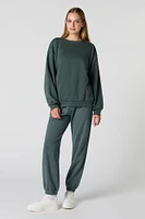Oversized Fleece Sweatshirt