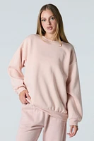 Oversized Fleece Sweatshirt