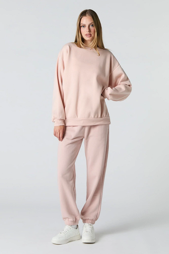 Oversized Fleece Sweatshirt
