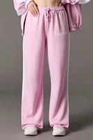 Pantalon en molleton à taille coulissante et imprimé Playboy