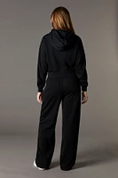 Pantalon en molleton à jambe large et imprimé Playboy