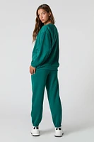 Fleece Boyfriend Jogger