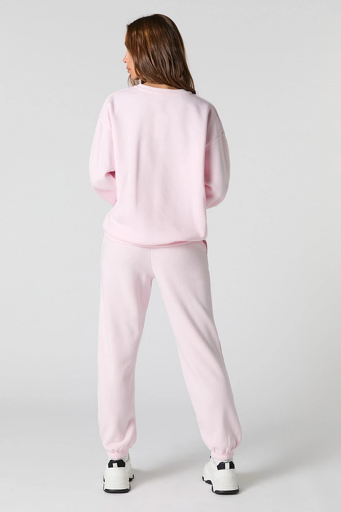 Fleece Boyfriend Jogger