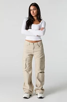 Pantalon cargo baggy à multiples poches