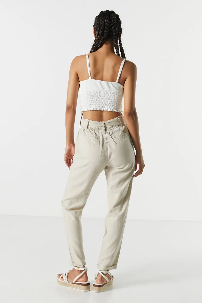 Closed Peated paperbagwaist Trousers  Farfetch