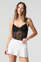 Pleated Mini Skort