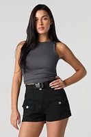 Belted Cargo Short