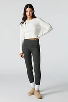 High Rise Seamless Ribbed Legging