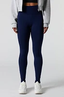Legging en molleton sans couture à taille haute
