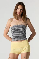 Foldover Waist Shortie