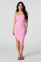 Minirobe asymétrique en filet