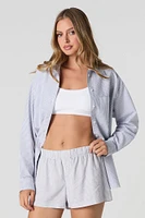 Linen-Blend Boxer Short