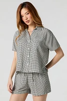 Drawstring Flowy Short