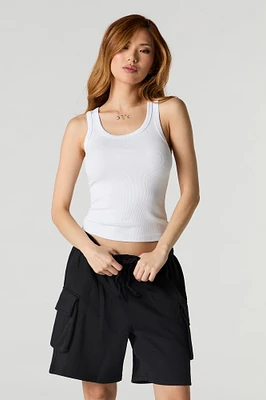 Fleece Cargo Boyfriend Short