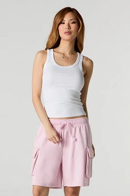 Fleece Cargo Boyfriend Short