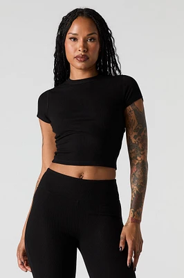 T-shirt Active côtelé doux
